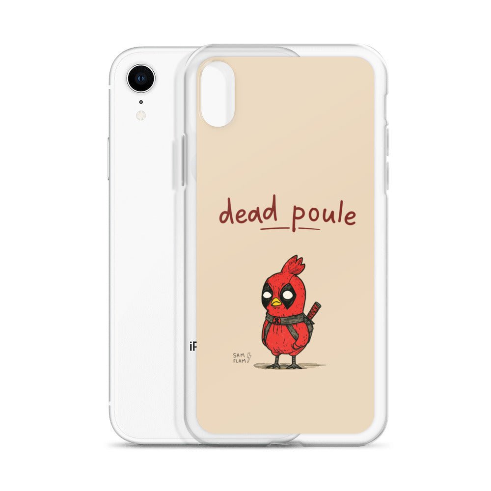 Clear Case for iPhone® "Dead poule" - Sam Flam
