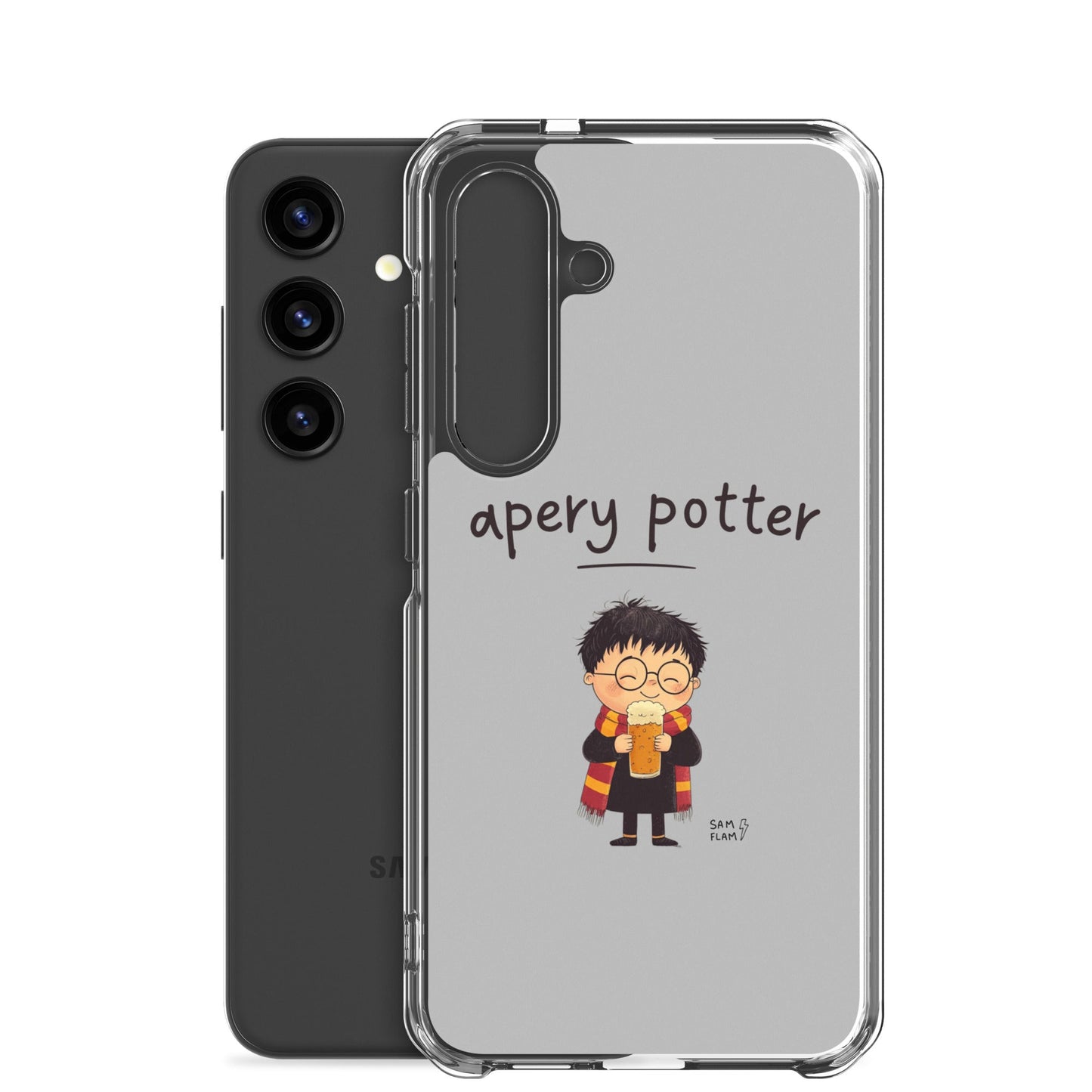 Clear Case for Samsung® "Apery potter" - Sam Flam