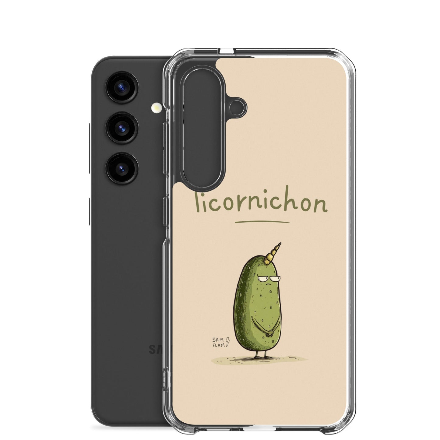 Clear Case for Samsung® "Licornichon" - Sam Flam