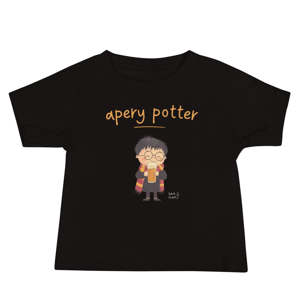 Baby Jersey Short Sleeve Tee "Apery potter" - Sam Flam