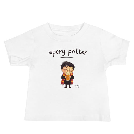 Baby Jersey Short Sleeve Tee "Apery potter" - Sam Flam