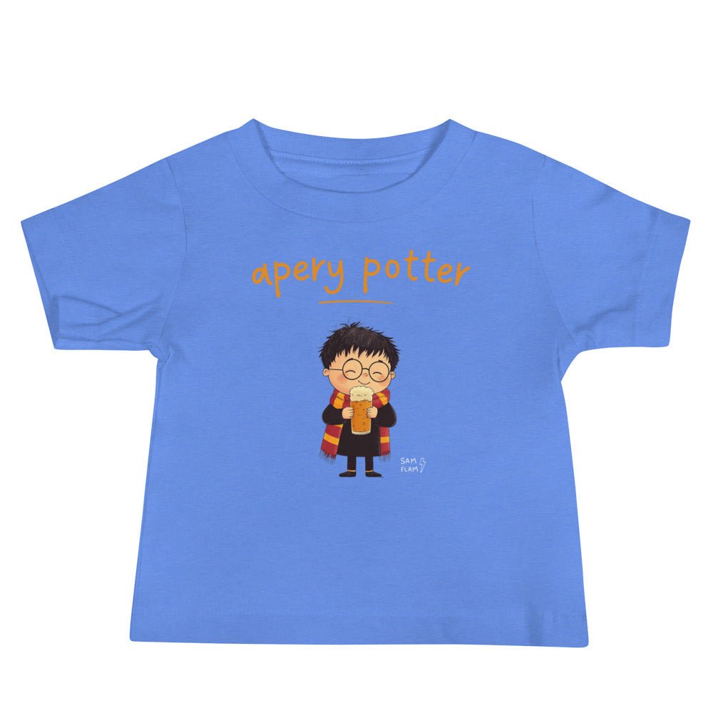 Baby Jersey Short Sleeve Tee "Apery potter" - Sam Flam