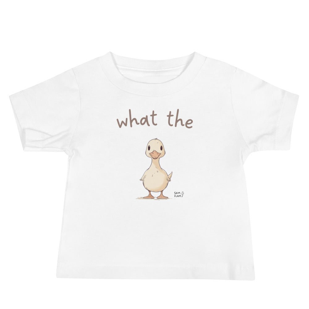 Baby Jersey Short Sleeve Tee "Duck" - Sam Flam