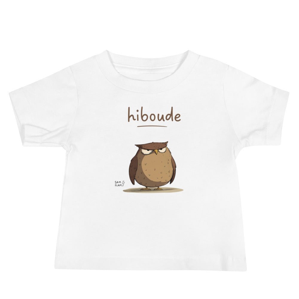 Baby Jersey Short Sleeve Tee "Hiboude" - Sam Flam