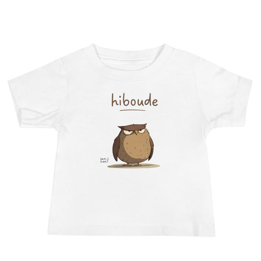 Baby Jersey Short Sleeve Tee "Hiboude" - Sam Flam