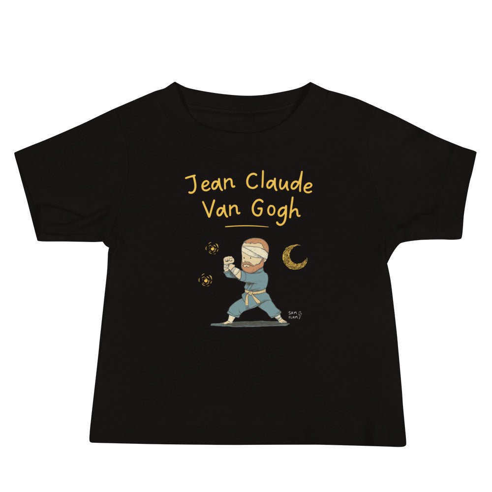 Baby Jersey Short Sleeve Tee "Jean Claude" - Sam Flam