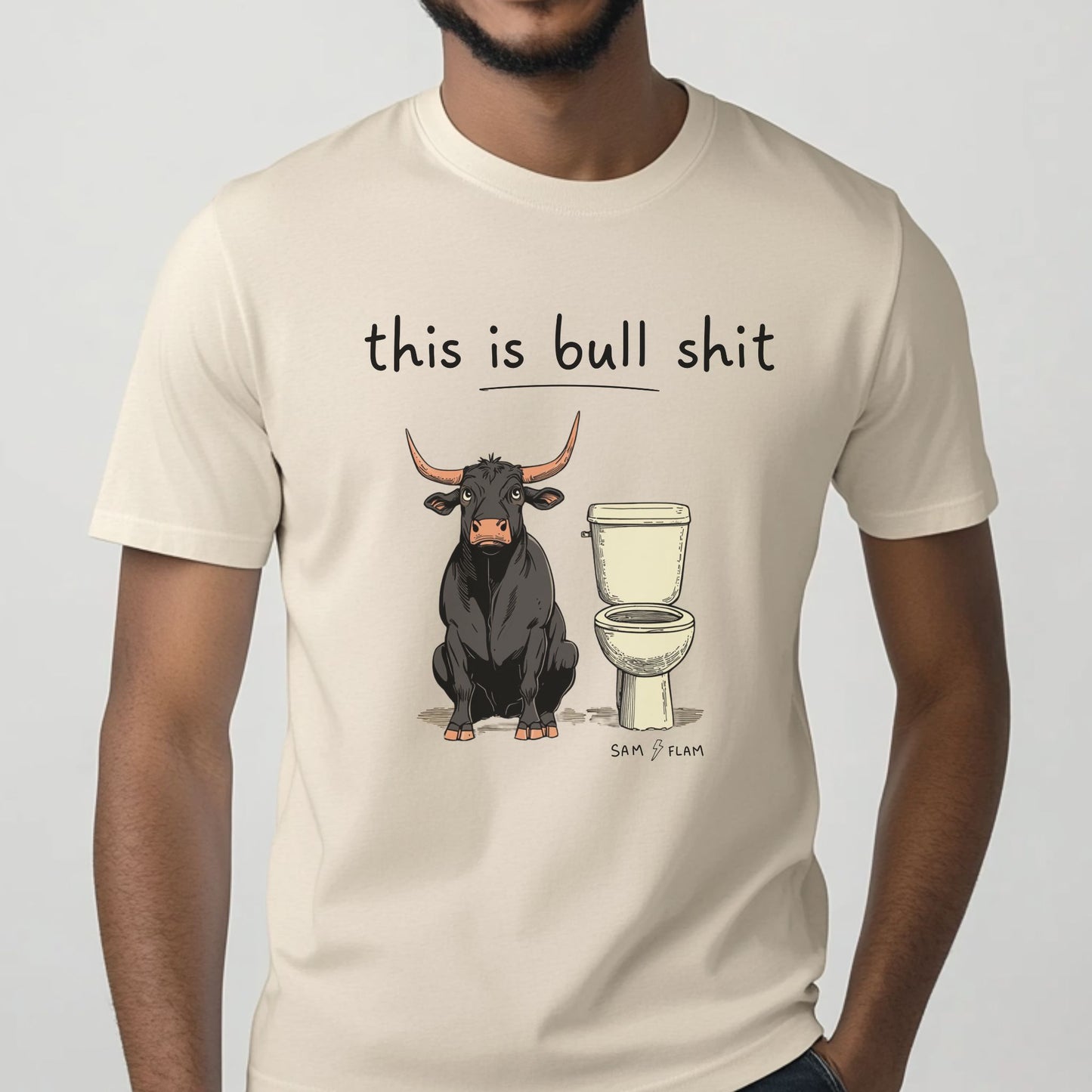 T-shirt classique unisexe « Bullshit »