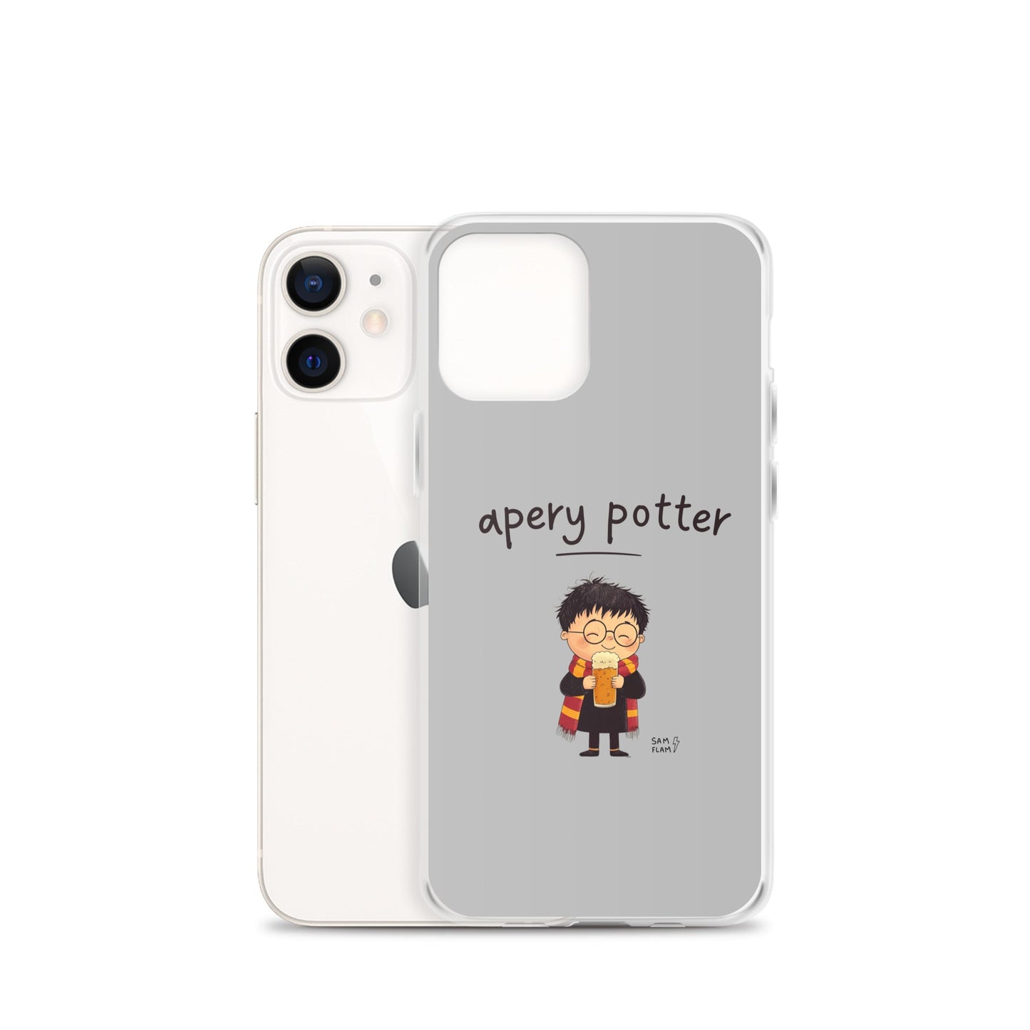 Clear Case for iPhone® "Apery potter" - Sam Flam