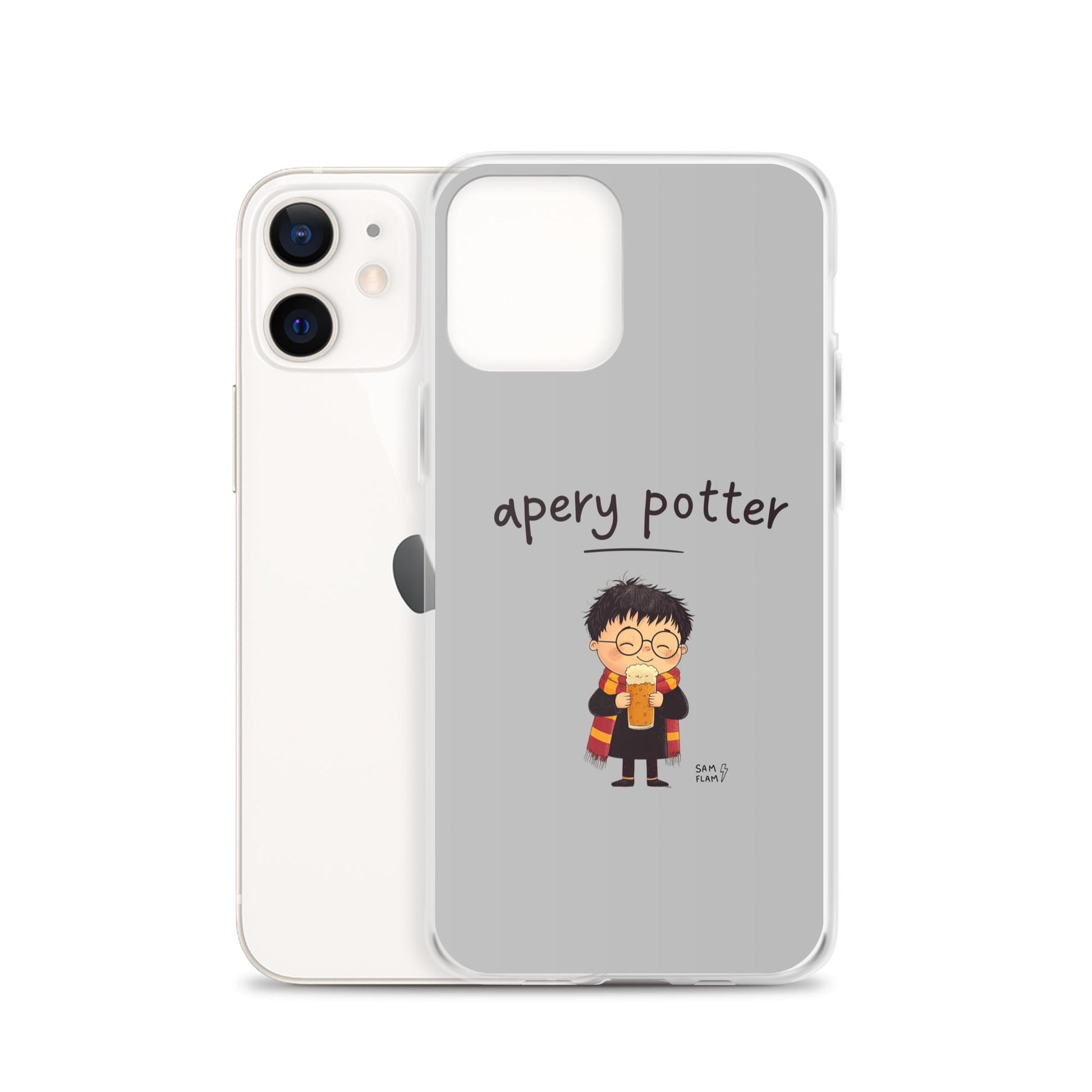 Clear Case for iPhone® "Apery potter" - Sam Flam