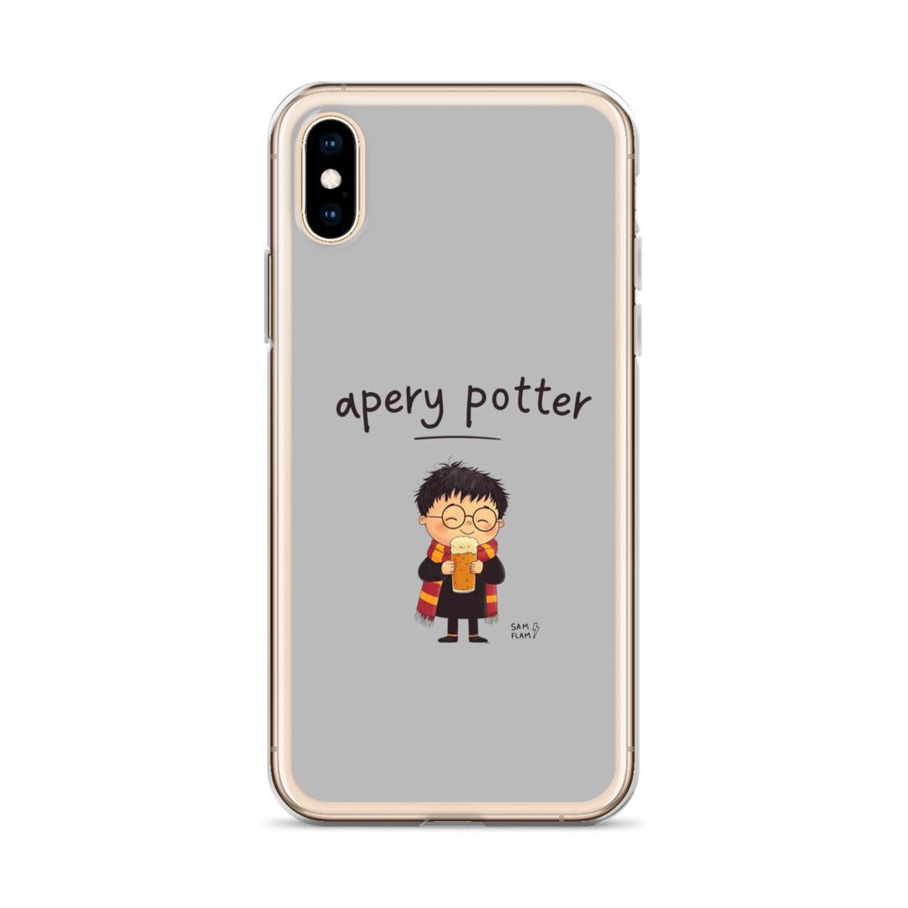 Clear Case for iPhone® "Apery potter" - Sam Flam
