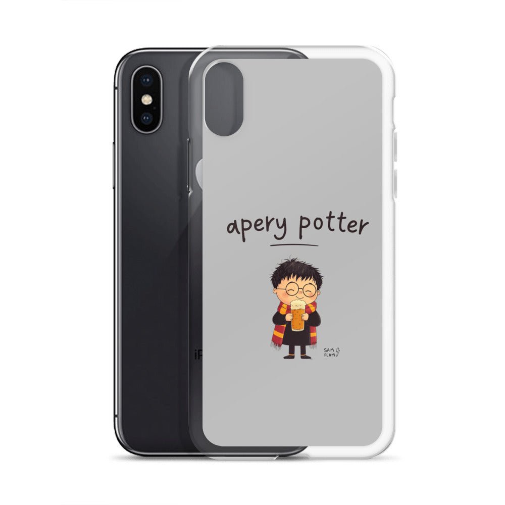 Clear Case for iPhone® "Apery potter" - Sam Flam