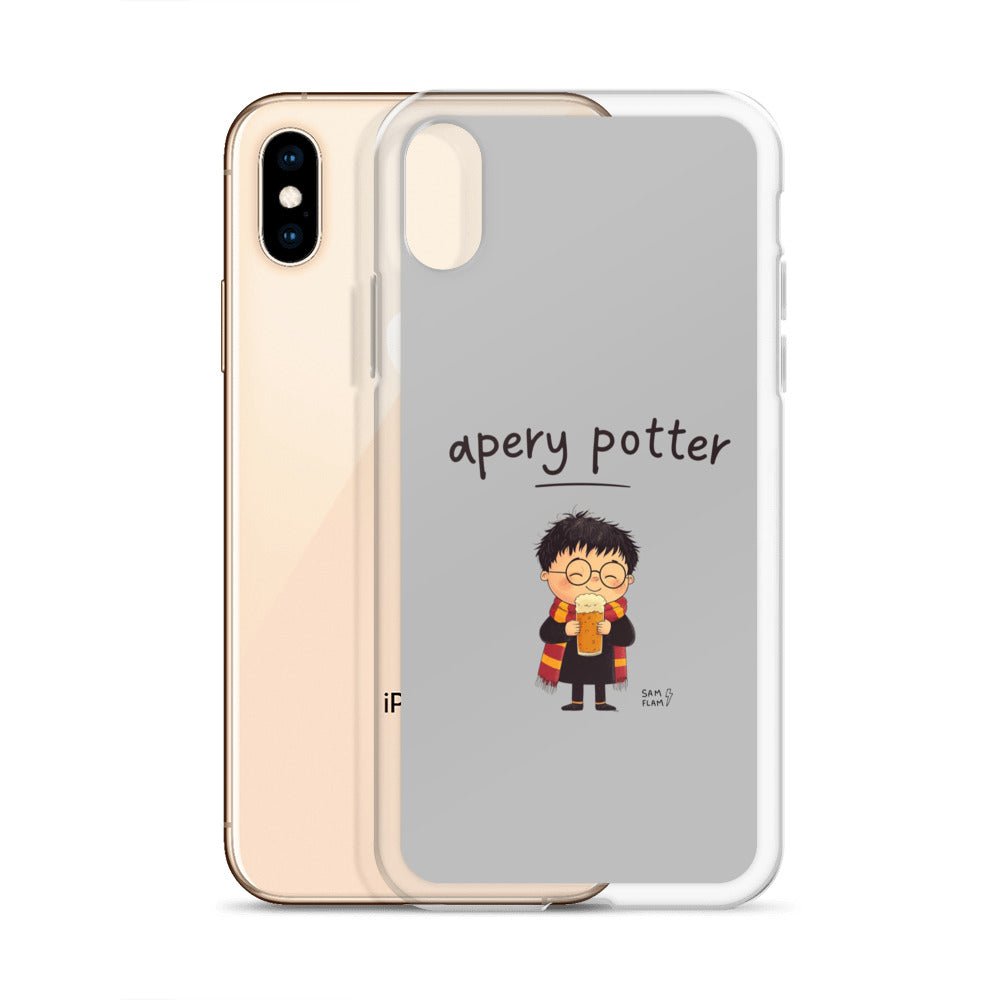 Clear Case for iPhone® "Apery potter" - Sam Flam