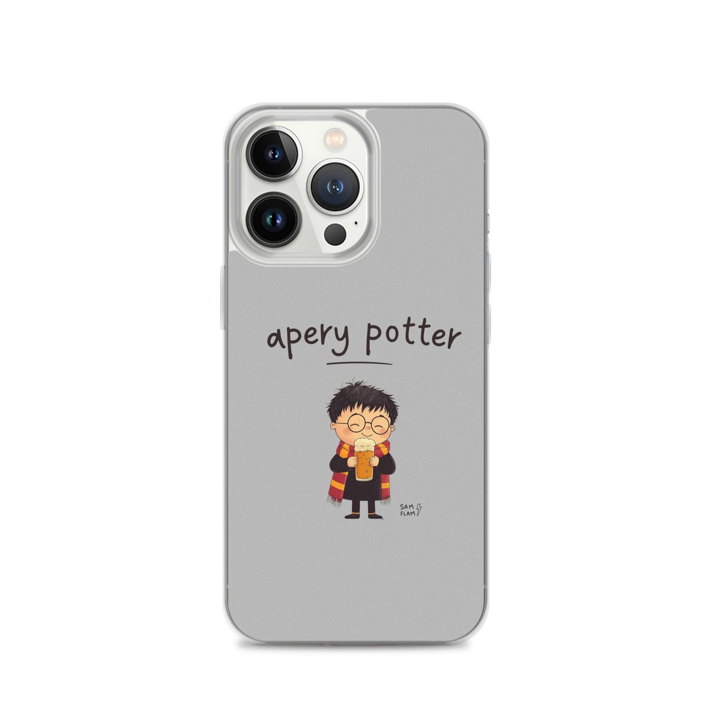 Clear Case for iPhone® "Apery potter" - Sam Flam