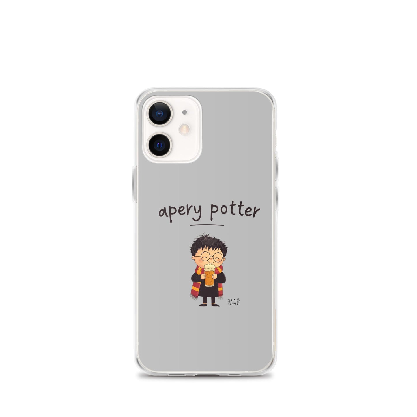 Clear Case for iPhone® "Apery potter" - Sam Flam