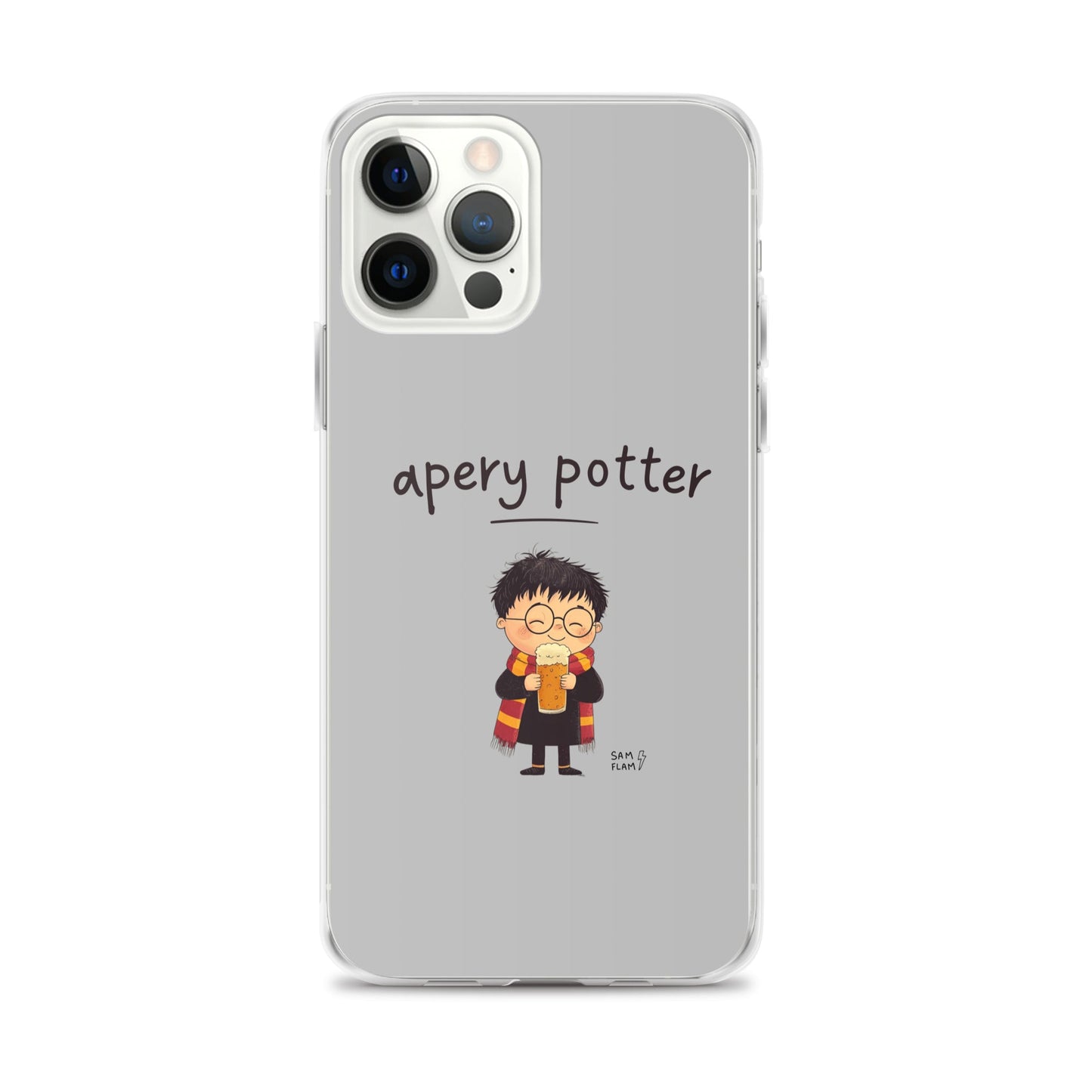 Clear Case for iPhone® "Apery potter" - Sam Flam