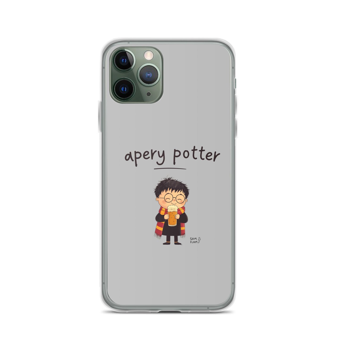 Clear Case for iPhone® "Apery potter" - Sam Flam