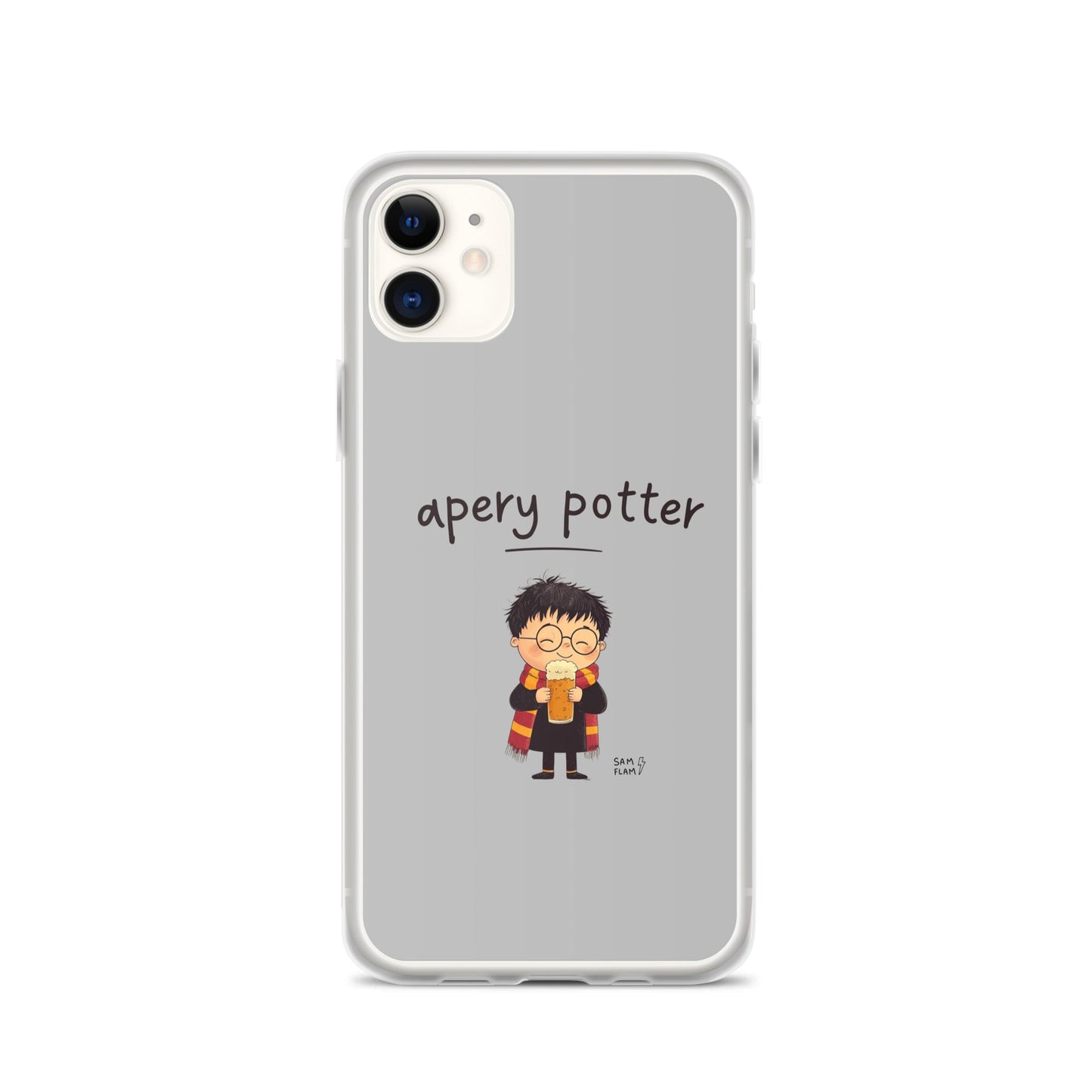 Clear Case for iPhone® "Apery potter" - Sam Flam