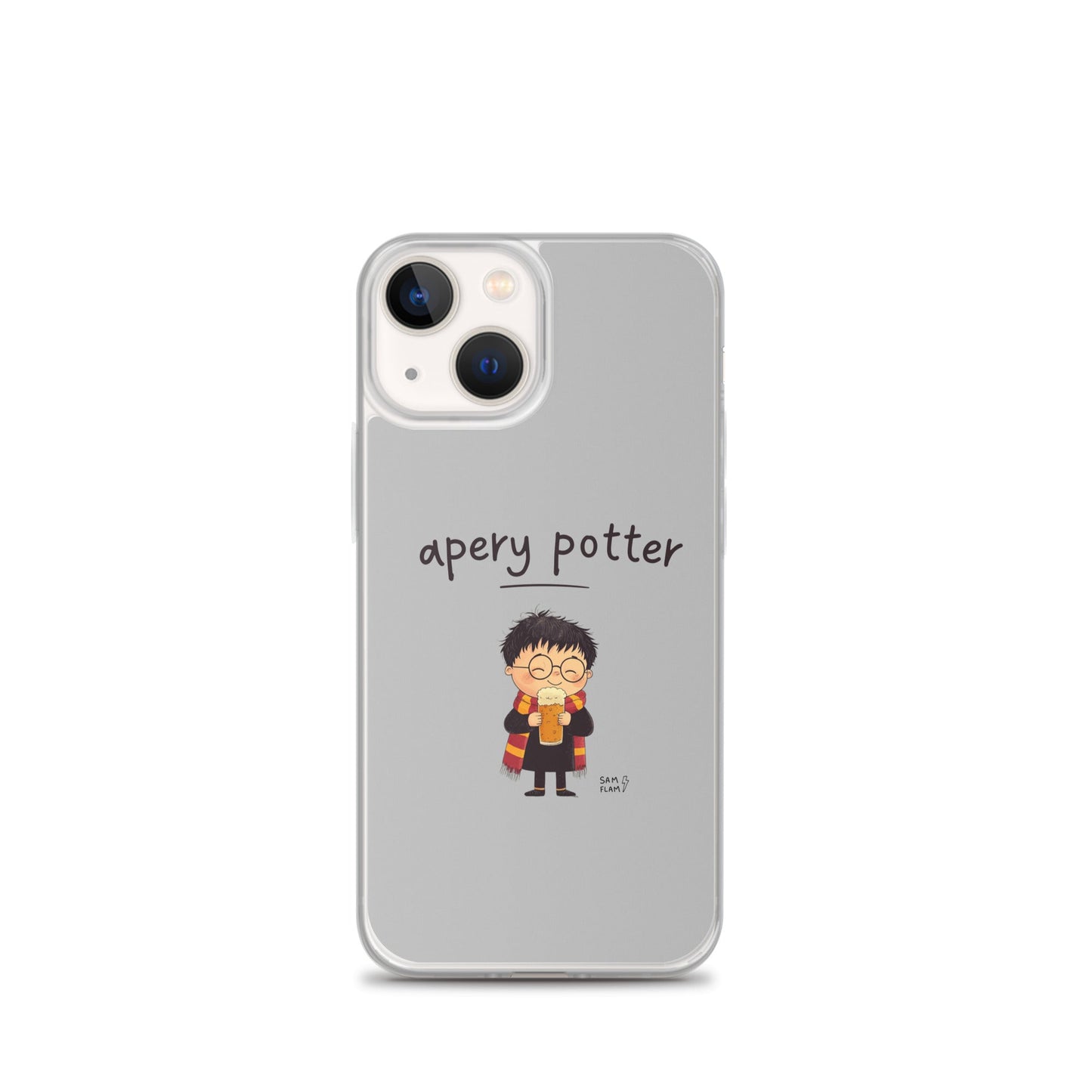 Clear Case for iPhone® "Apery potter" - Sam Flam