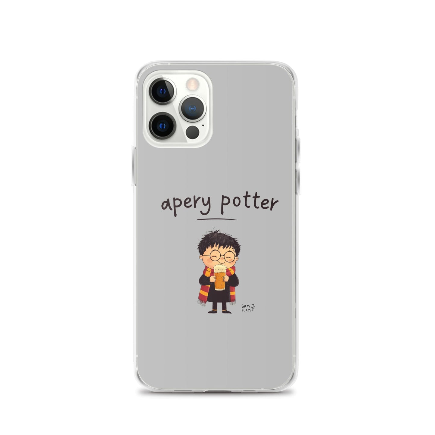 Clear Case for iPhone® "Apery potter" - Sam Flam