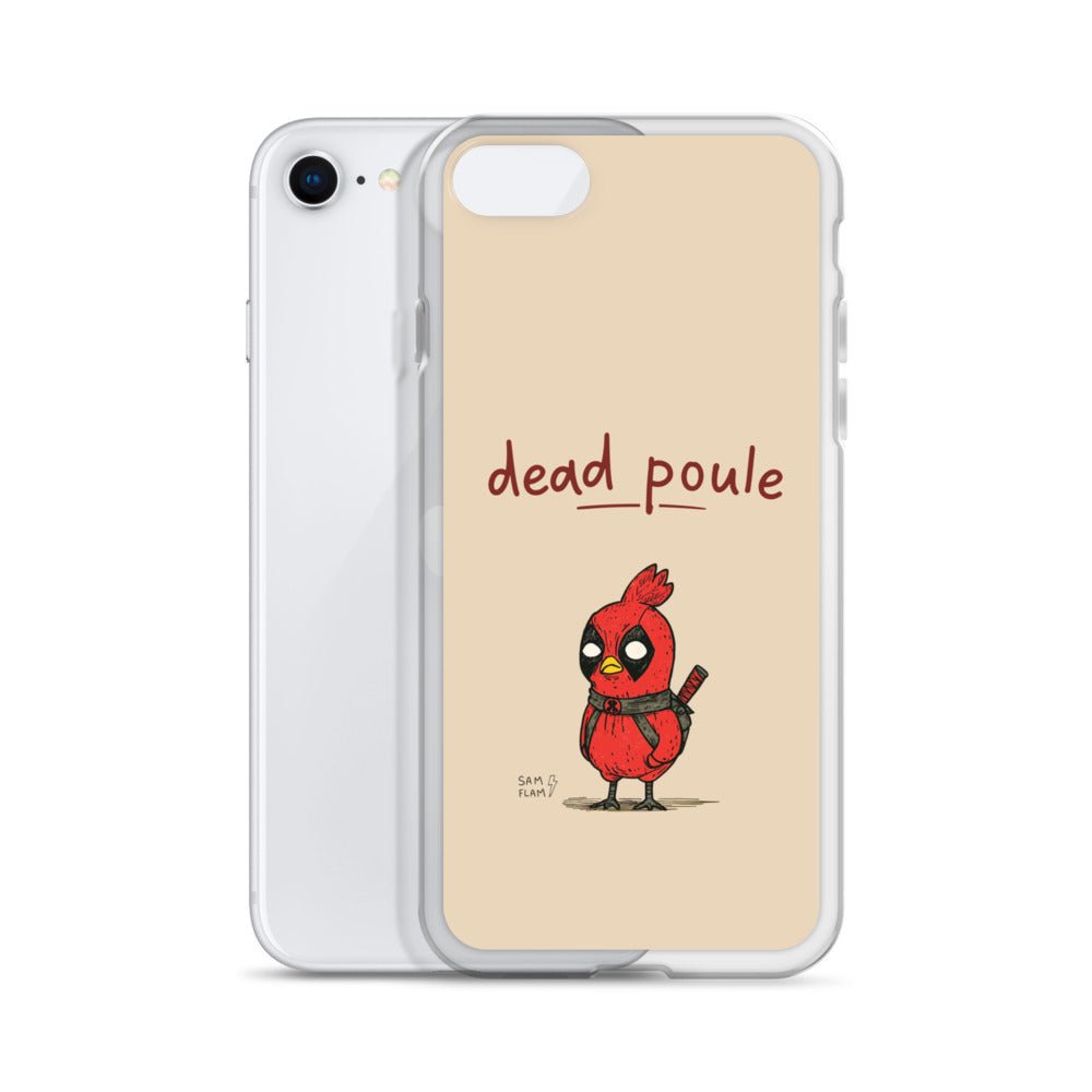 Clear Case for iPhone® "Dead poule" - Sam Flam