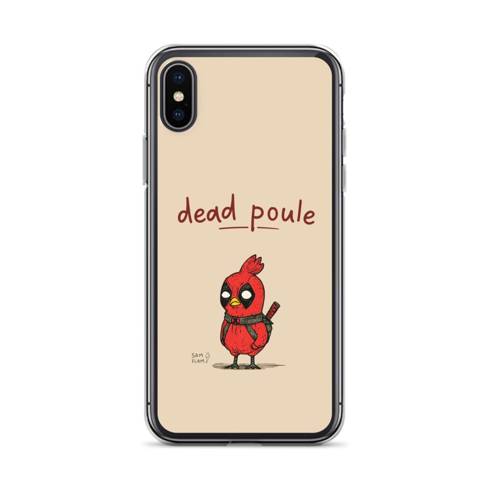 Clear Case for iPhone® "Dead poule" - Sam Flam