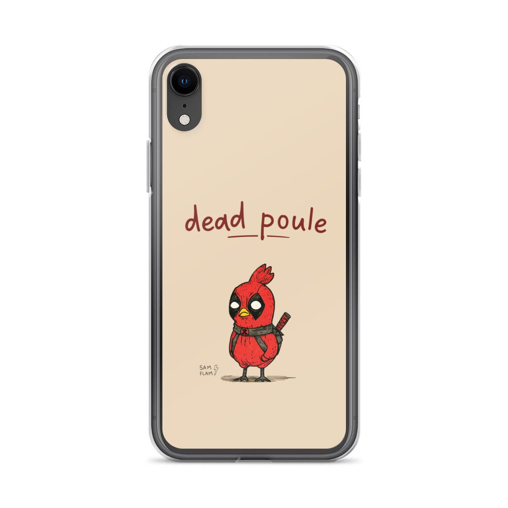 Clear Case for iPhone® "Dead poule" - Sam Flam