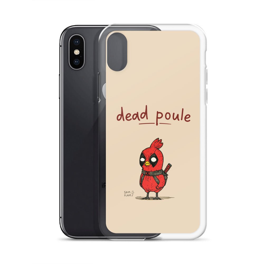 Clear Case for iPhone® "Dead poule" - Sam Flam