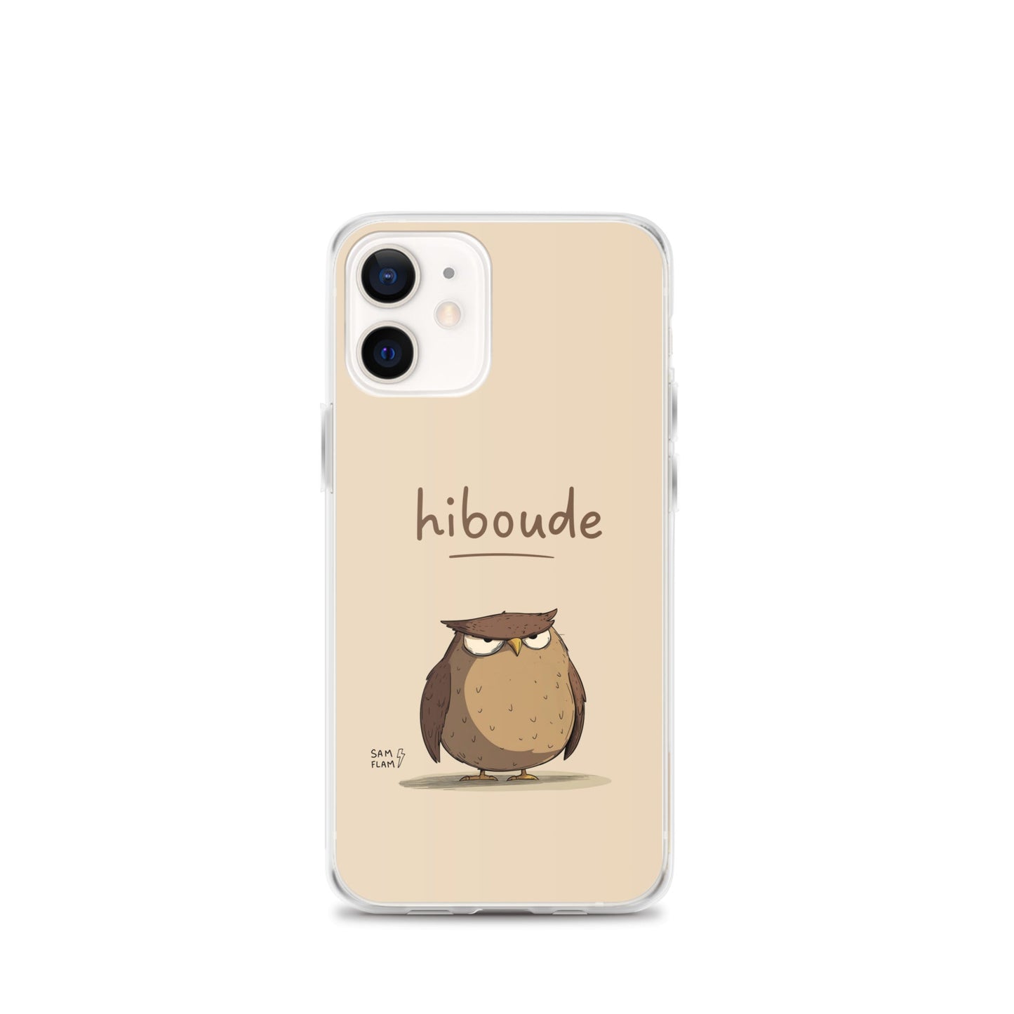 Clear Case for iPhone® "Hiboude" - Sam Flam