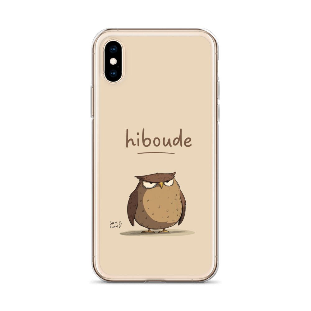 Clear Case for iPhone® "Hiboude" - Sam Flam