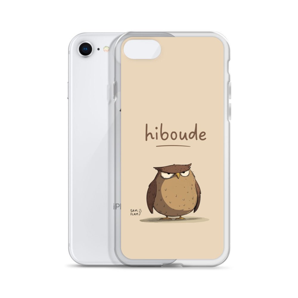 Clear Case for iPhone® "Hiboude" - Sam Flam