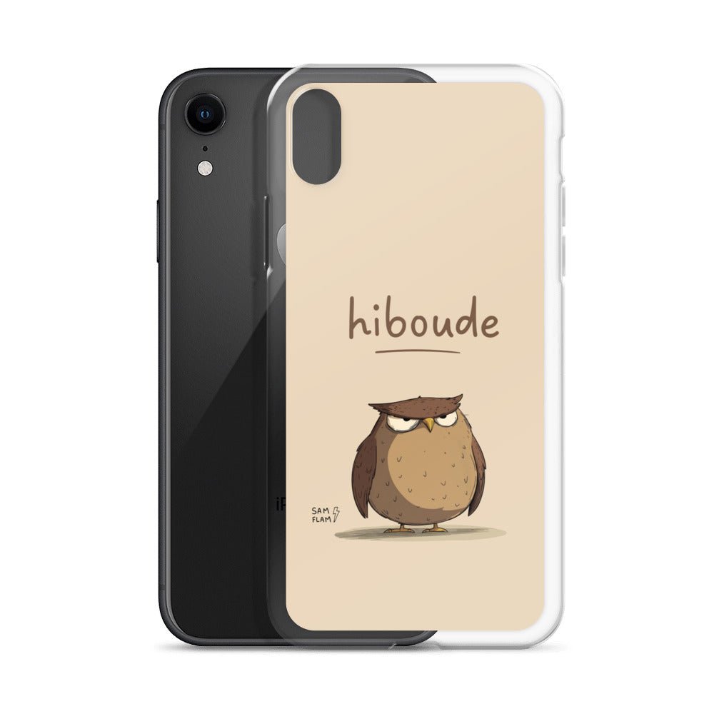 Clear Case for iPhone® "Hiboude" - Sam Flam