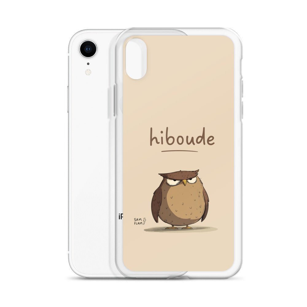 Clear Case for iPhone® "Hiboude" - Sam Flam
