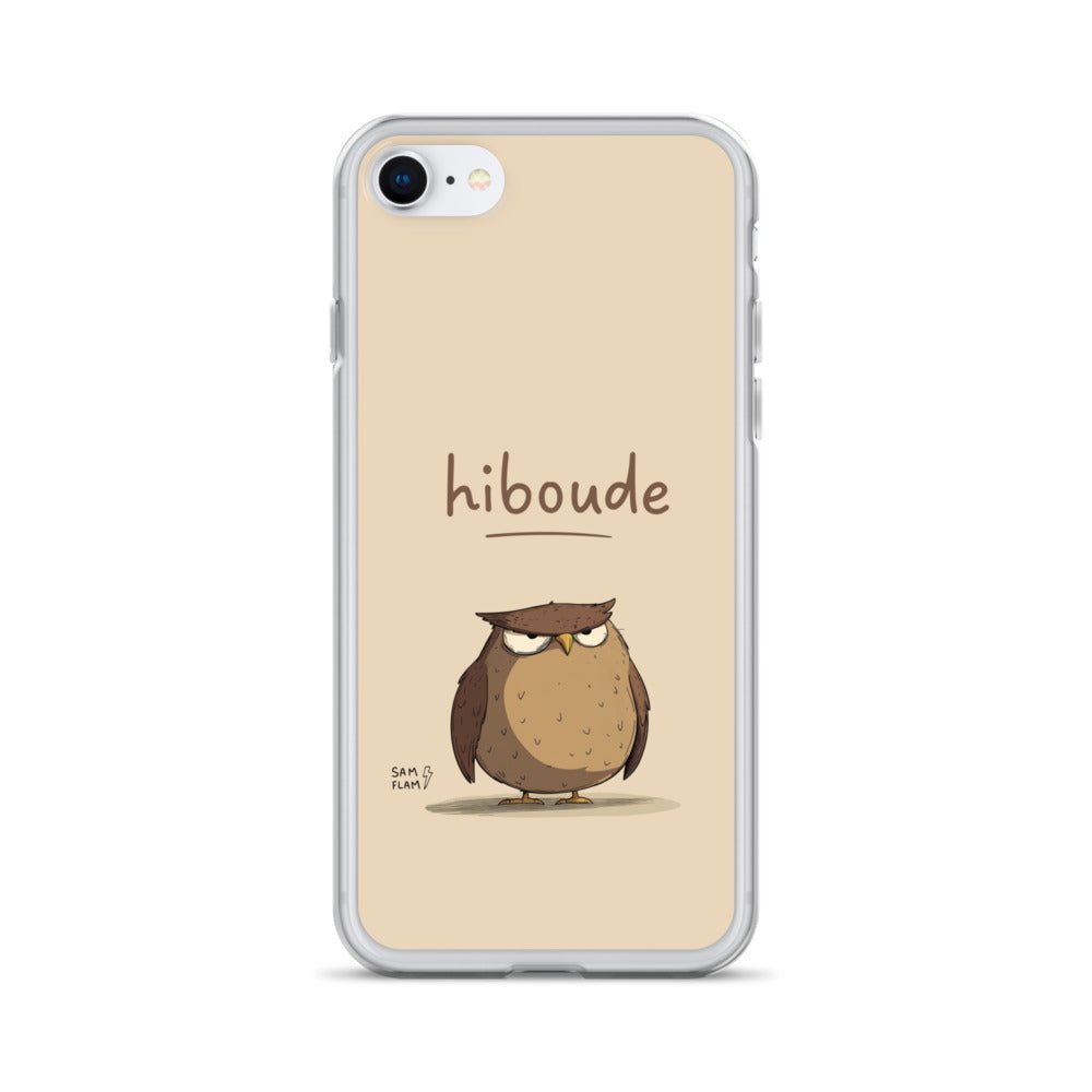 Clear Case for iPhone® "Hiboude" - Sam Flam