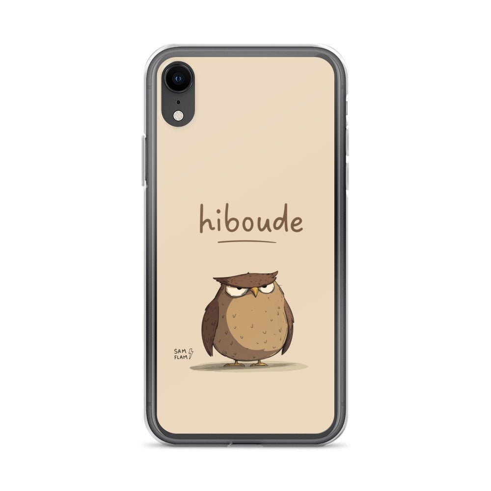Clear Case for iPhone® "Hiboude" - Sam Flam