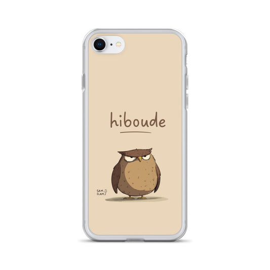 Clear Case for iPhone® "Hiboude" - Sam Flam