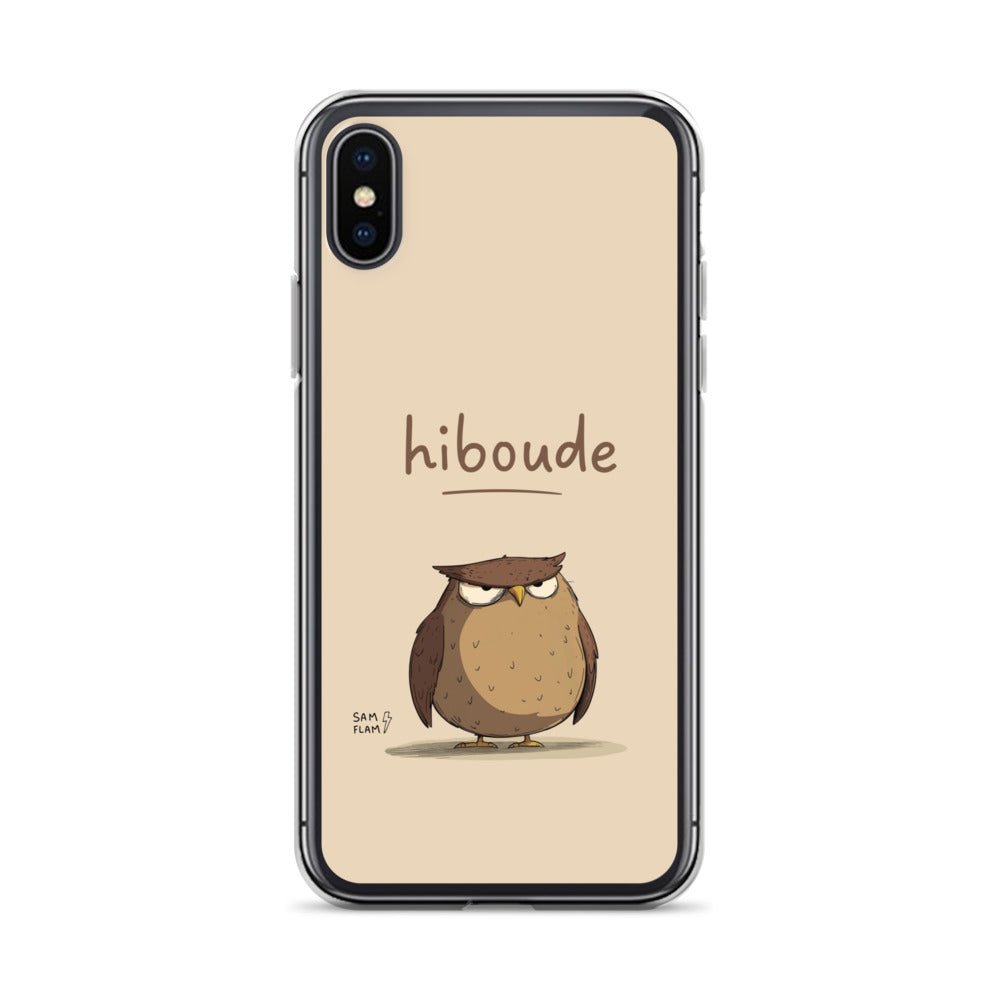 Clear Case for iPhone® "Hiboude" - Sam Flam