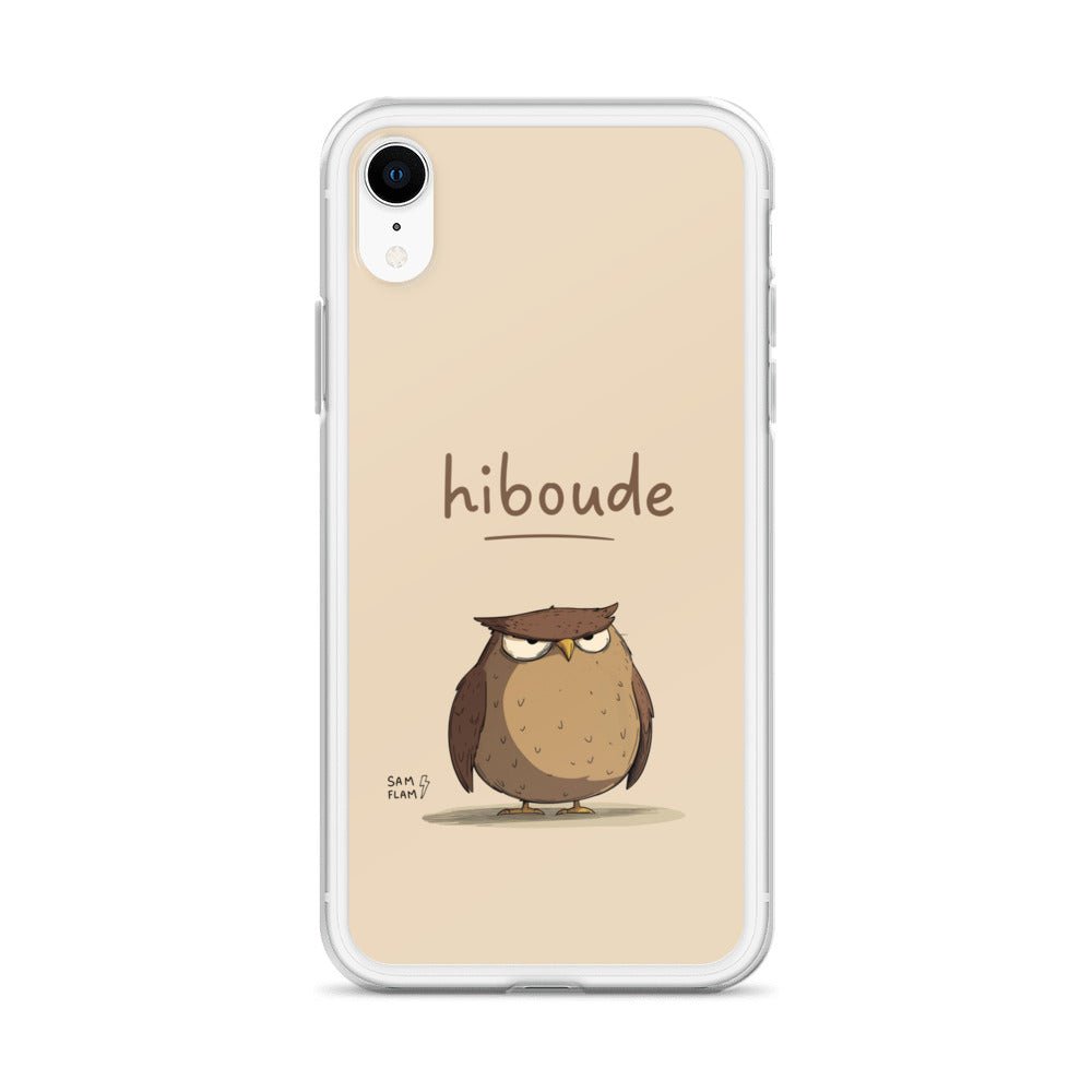 Clear Case for iPhone® "Hiboude" - Sam Flam