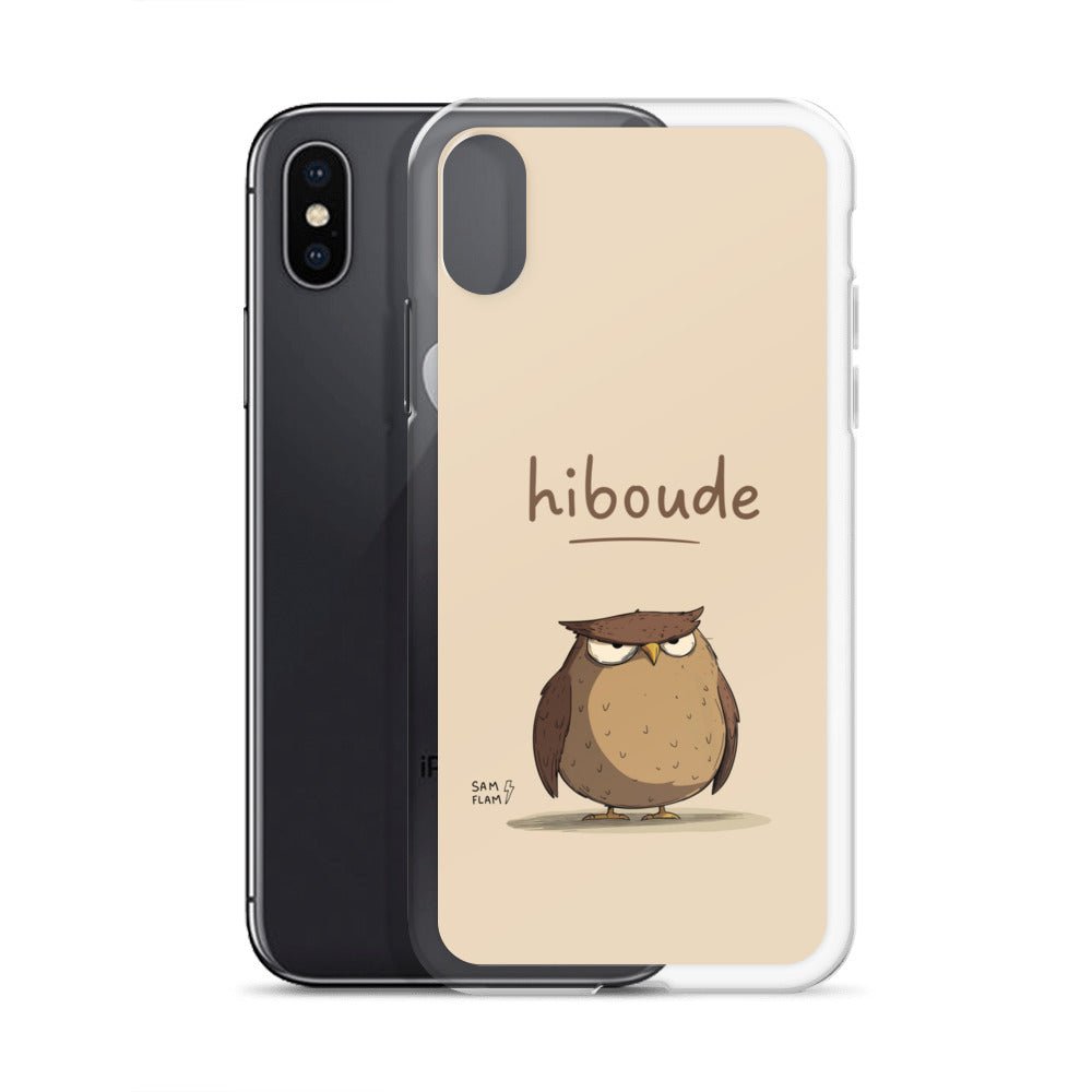 Clear Case for iPhone® "Hiboude" - Sam Flam
