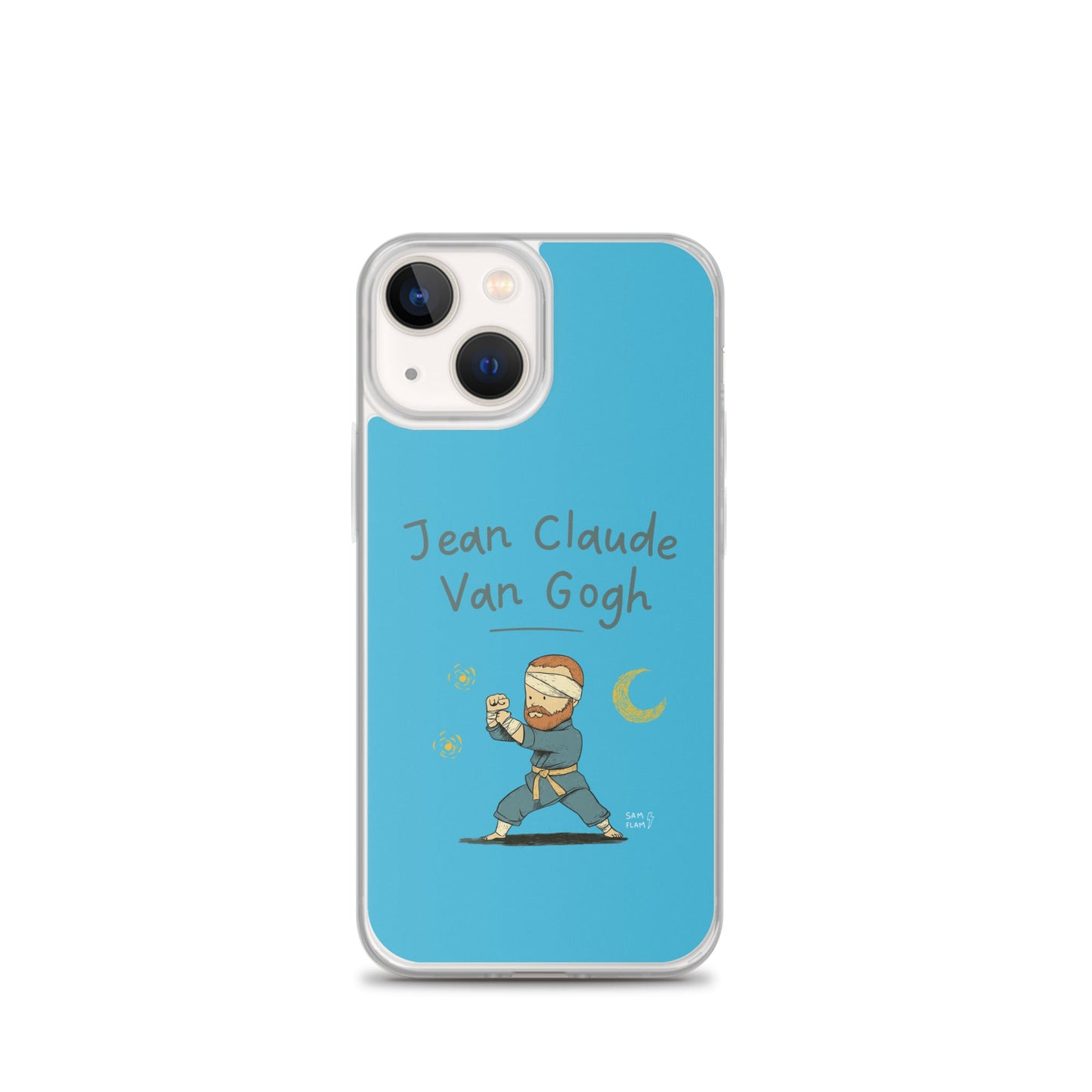 Clear Case for iPhone® "Jean claude" - Sam Flam