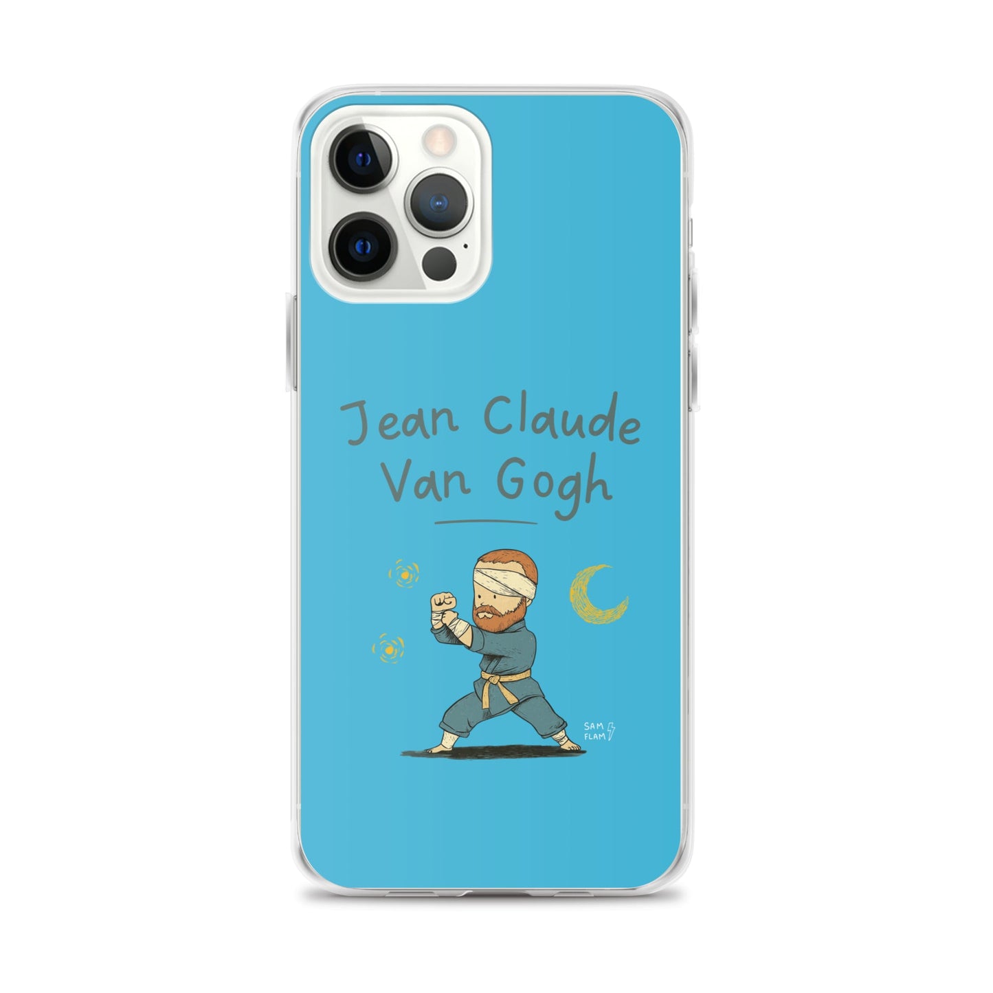 Clear Case for iPhone® "Jean claude" - Sam Flam