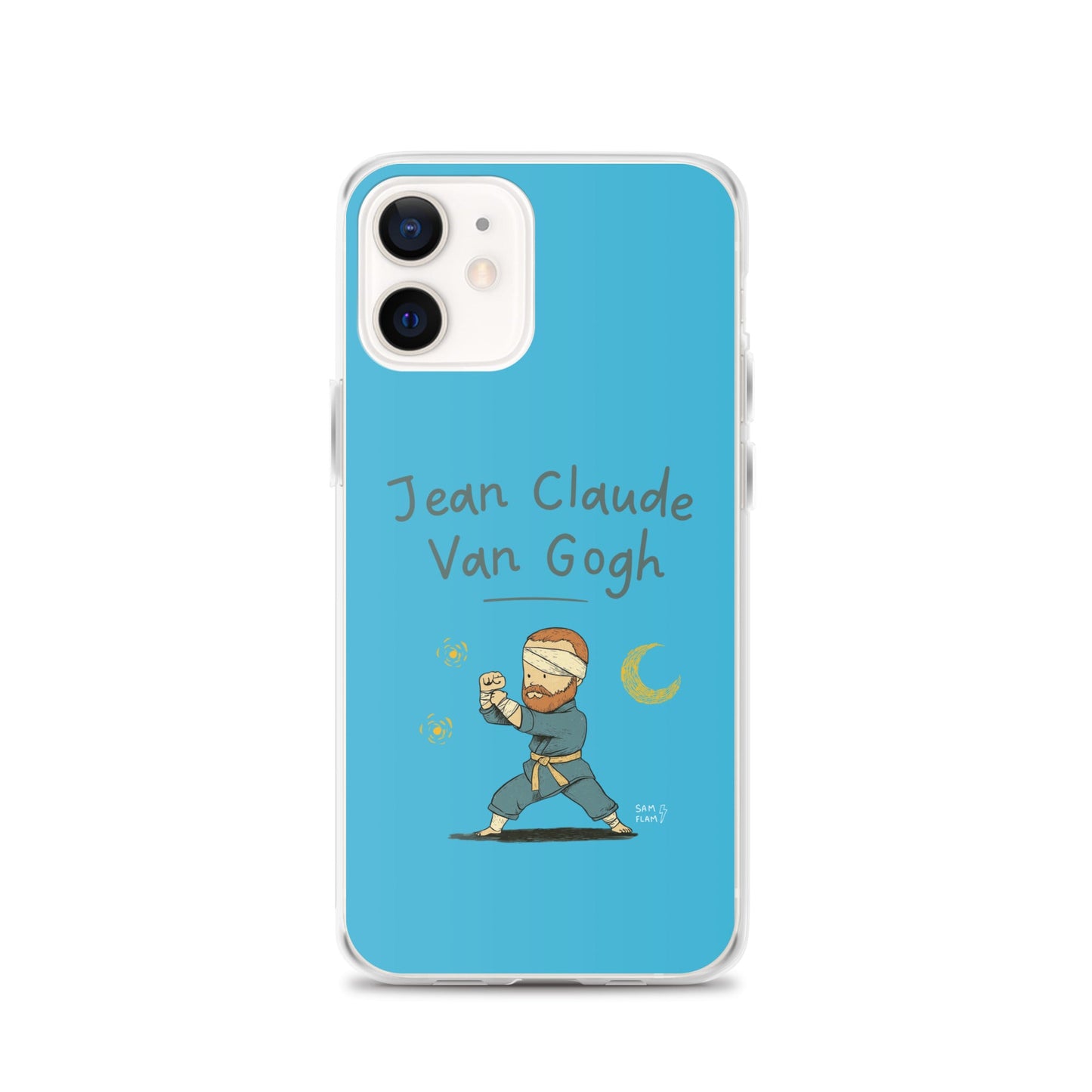 Clear Case for iPhone® "Jean claude" - Sam Flam