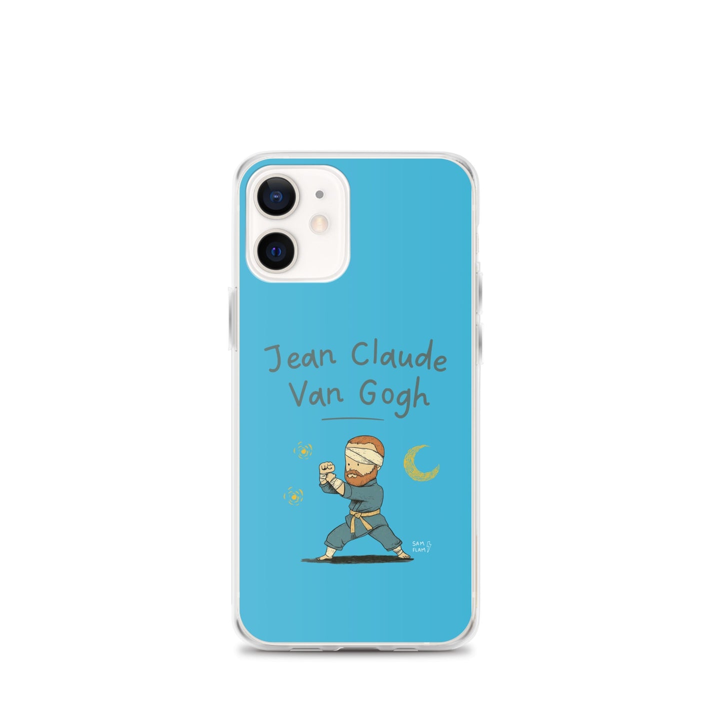 Clear Case for iPhone® "Jean claude" - Sam Flam