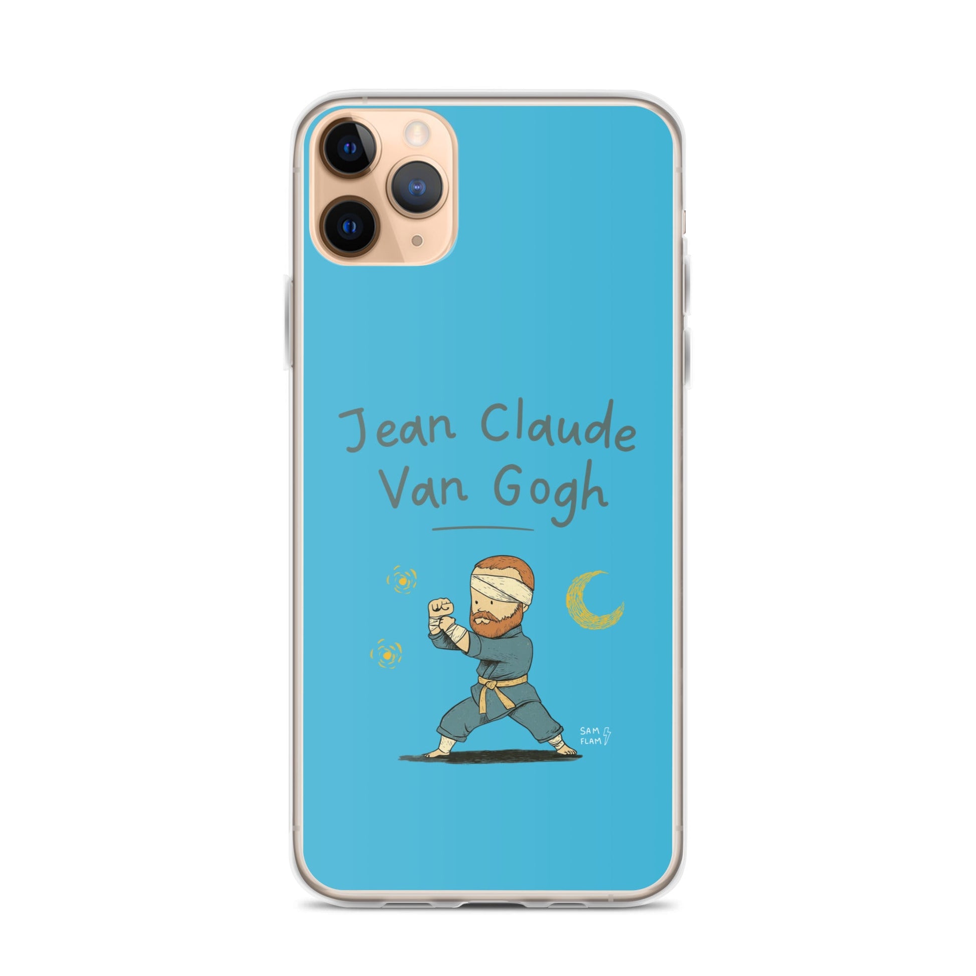 Clear Case for iPhone® "Jean claude" - Sam Flam