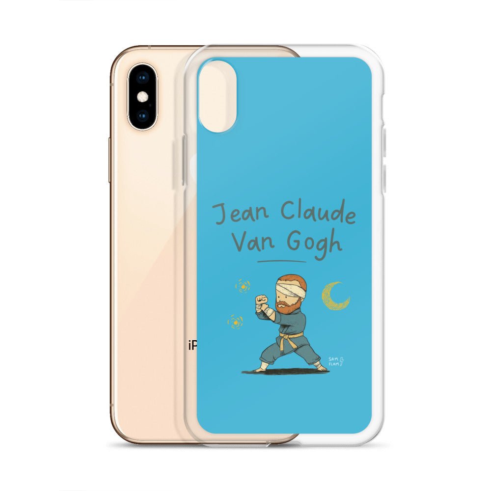 Clear Case for iPhone® "Jean claude" - Sam Flam