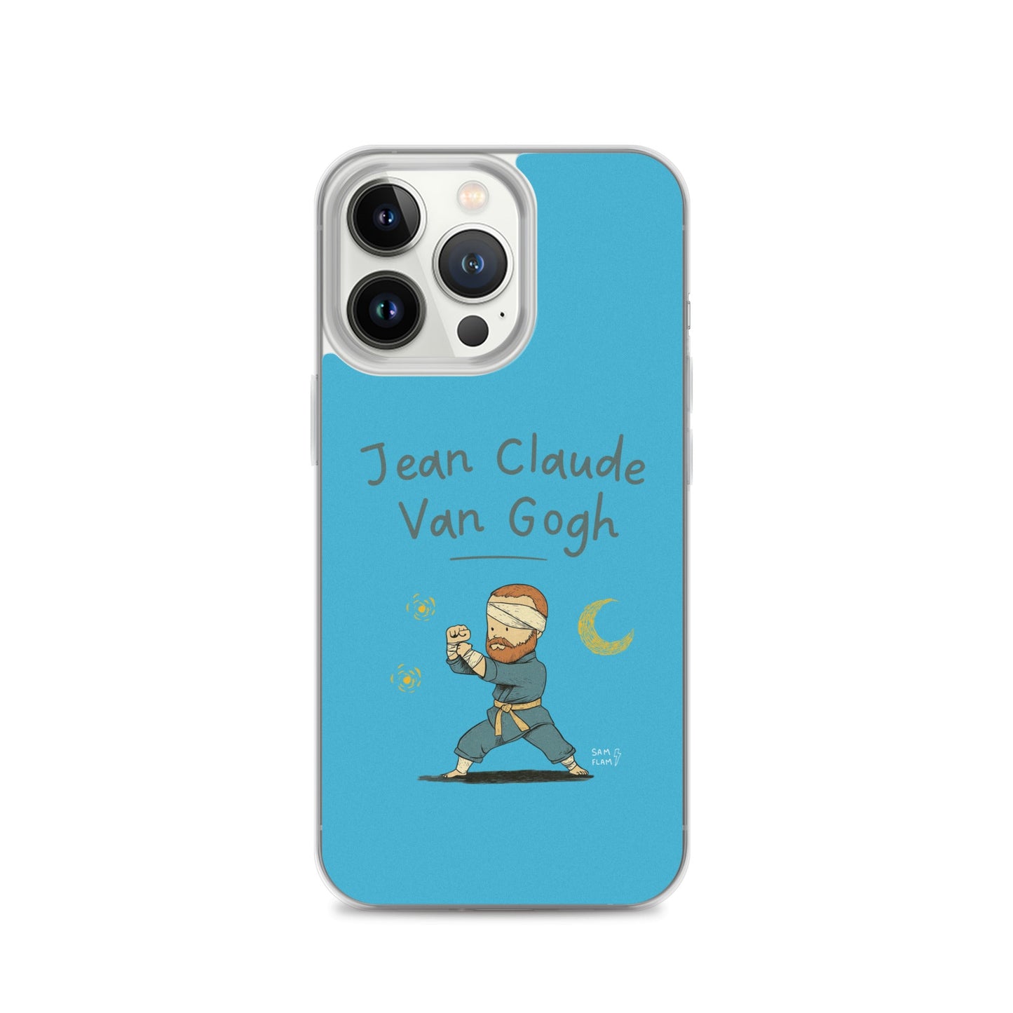 Clear Case for iPhone® "Jean claude" - Sam Flam