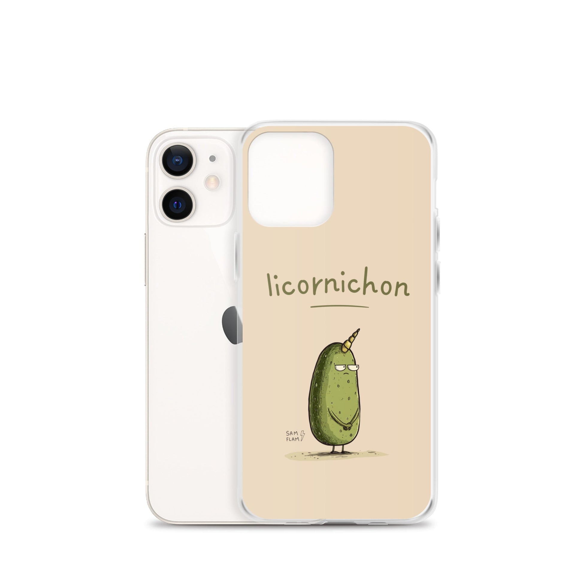 Clear Case for iPhone® "Licornichon" - Sam Flam