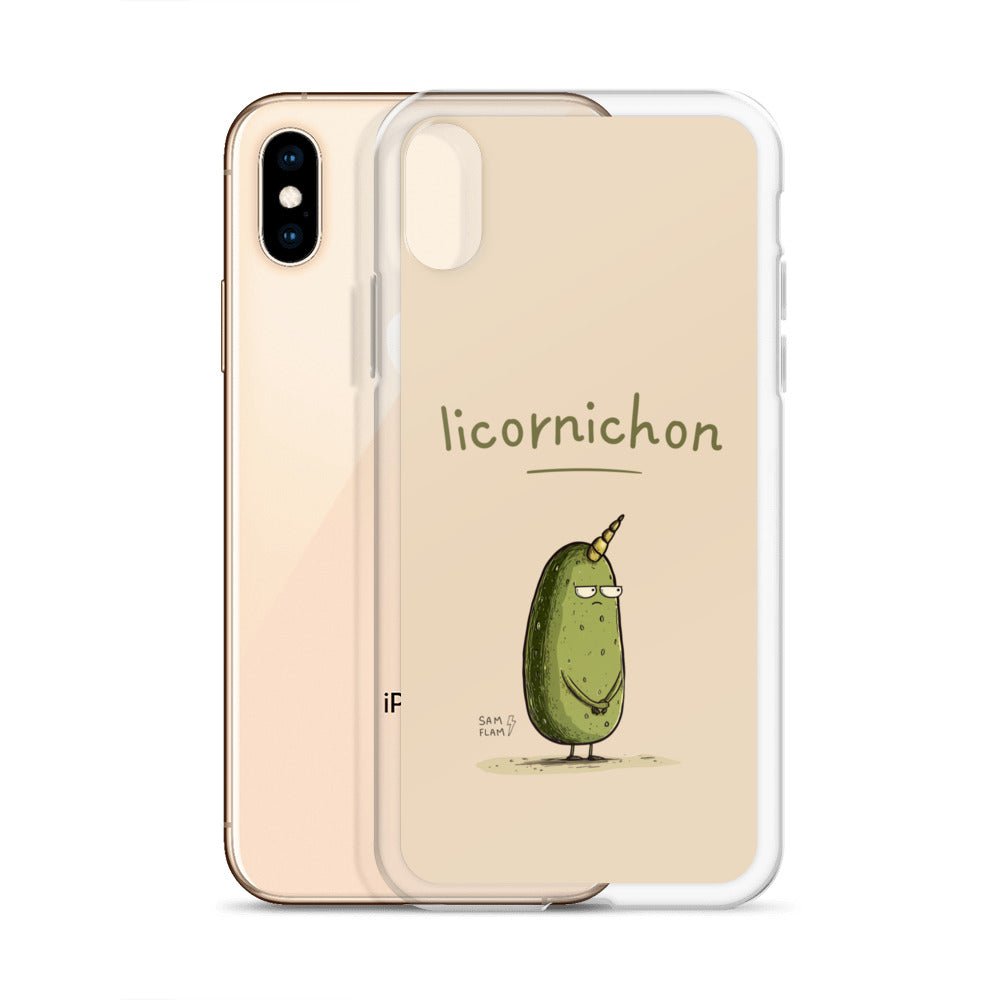Clear Case for iPhone® "Licornichon" - Sam Flam