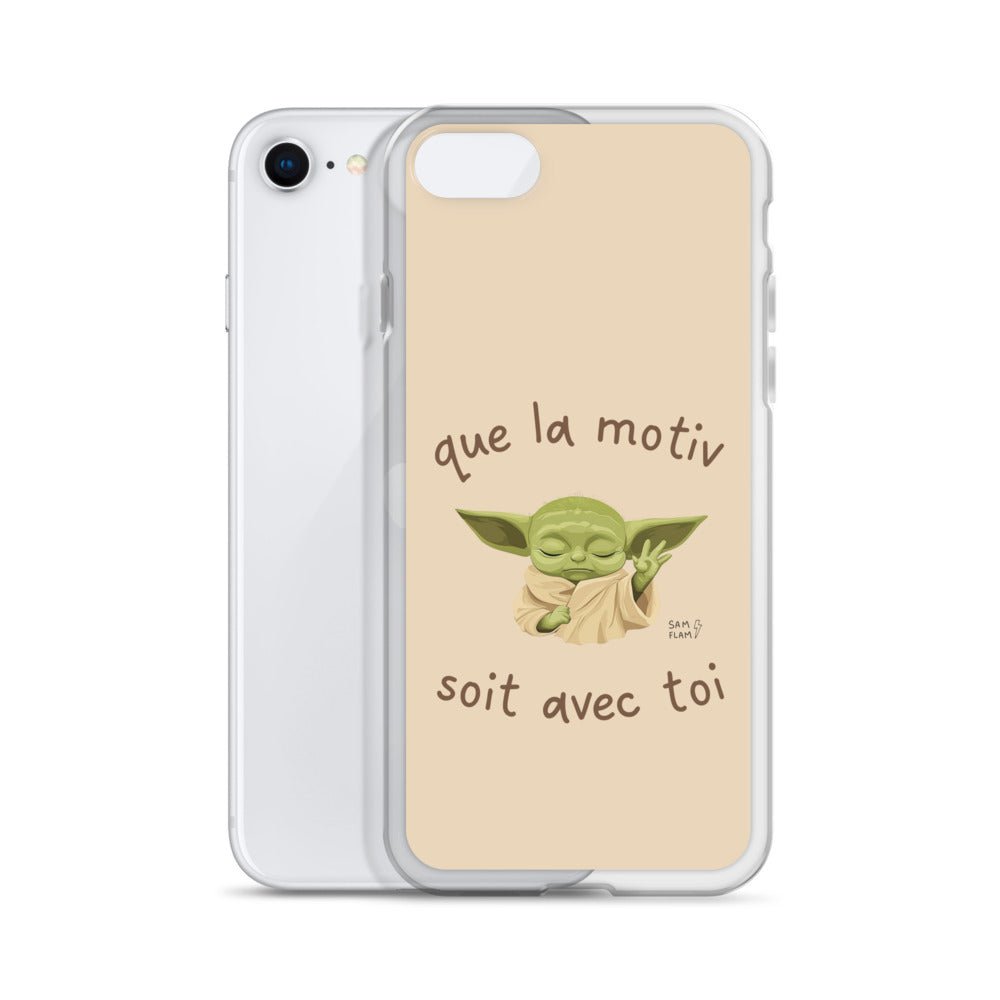 Clear Case for iPhone® "Motiv'" - Sam Flam