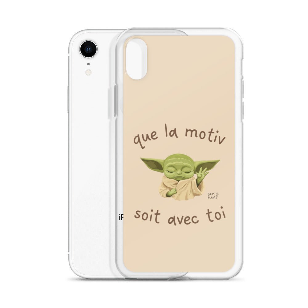 Clear Case for iPhone® "Motiv'" - Sam Flam