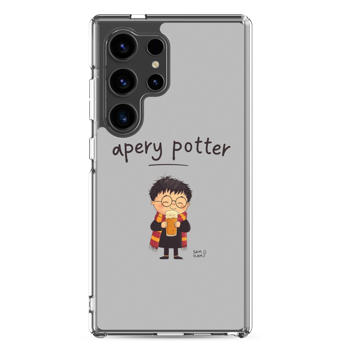 Clear Case for Samsung® "Apery potter" - Sam Flam
